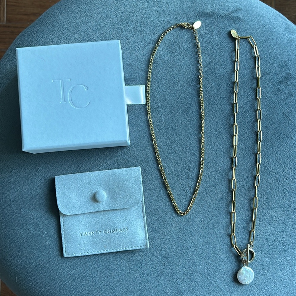 Twenty Compass Gaia Necklace + Vivian Choker